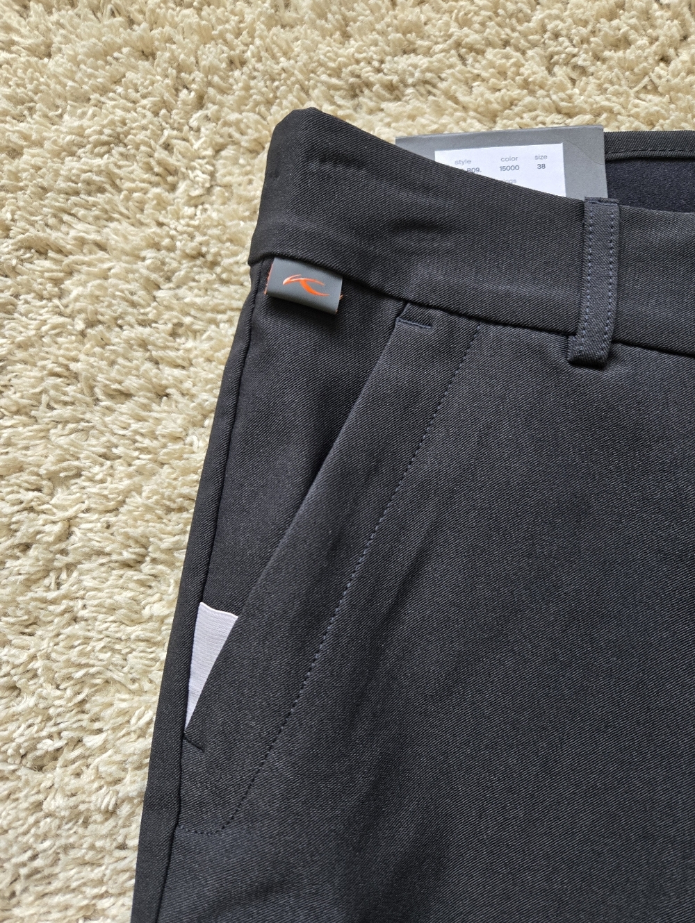 Kjus Ikala Treggings Womens 38/M Black Stretch Golf Pants - Picture 3 of 12